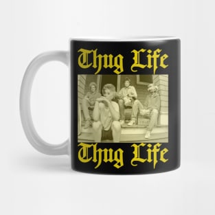 THE STAY GOLDEN THUG LIFE VINTAGE Mug